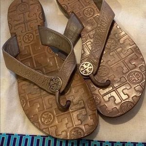 Tory Burch Leather Sandals Size 7